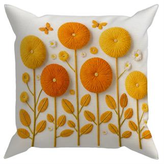 Arancione Co. Çift Tarafı Baskılı Kırlent Kılıfı 6AOD23