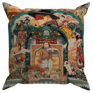 Arancione Co. Çift Tarafı Baskılı Kırlent Kılıfı 6AOD36