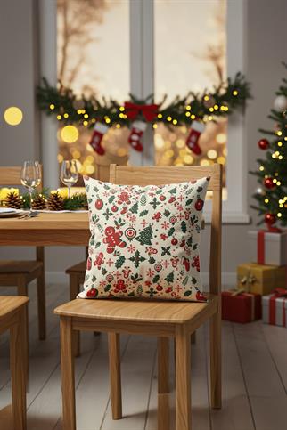 Arancione Co. Yılbaşı Kırlent Kılıf Ds12