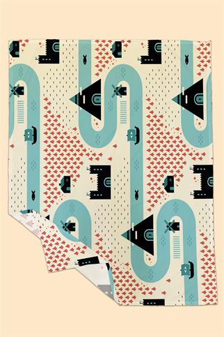 Arancione Co. Waterway Water Repellent, Yer/Mama Sandalyesi Altı, Aktivite, Yemek ve Oyun Örtüsü