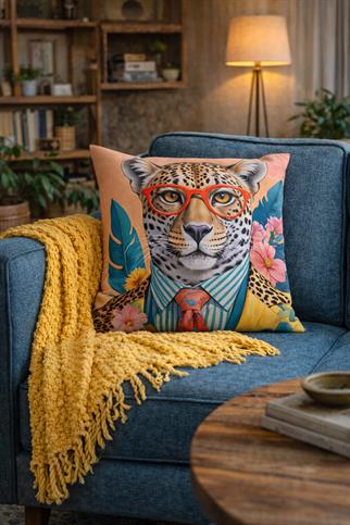 Arancione Co. Çift Tarafı Baskılı Kırlent Kılıfı 6AOD32