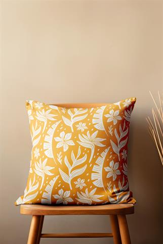 Arancione Co. Çiçek Kırlent Kılıf Ds19