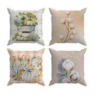 Arancione Co. Çift Tarafı Baskılı 4’lü Kırlent Kılıfı 6AOD16