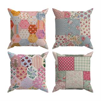 Arancione Co. Çift Tarafı Baskılı 4’lü Kırlent Kılıfı 6AOD18