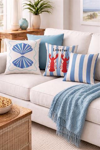 Arancione Co. Çift Tarafı Baskılı 4’lü Kırlent Kılıfı 6AOD1