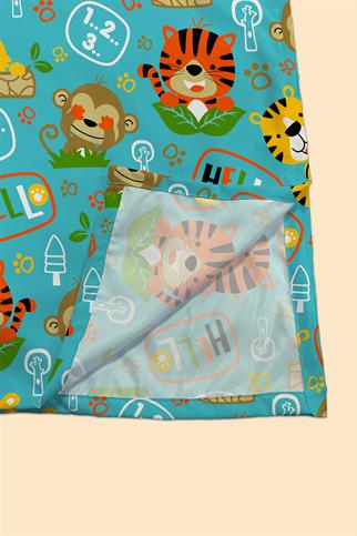 Arancione Co. Kaplan Water Repellent,Yer/ Mama Sandalyesi Altı,Aktivite,Yemek ve Oyun Örtüsü