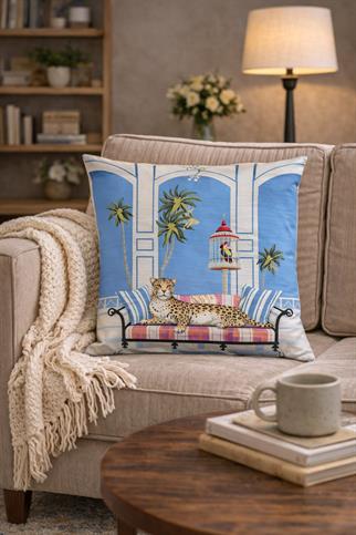 Arancione Co. Çift Tarafı Baskılı Kırlent Kılıfı 6AOD46