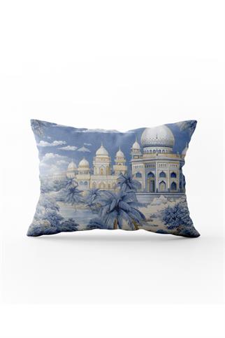 Arancione Co. Çift Tarafı Baskılı Dikdörtgen Kırlent Kılıfı 6AOD6