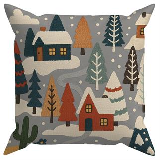 Arancione Co. Çift Tarafı Baskılı Kırlent Kılıfı 6AOD29