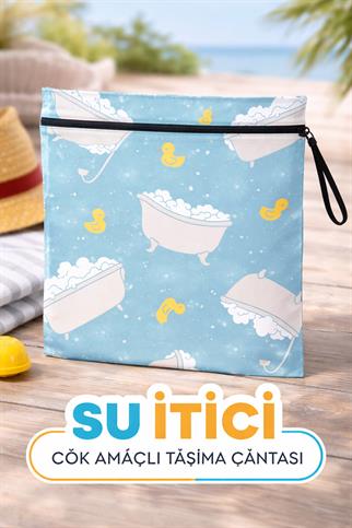 Arancione Co Aqua Tote Su Geçirmez Islak Mayo Çantası, Torbası 45x45 Cm