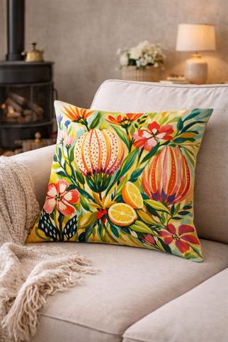 Arancione Co. Çift Tarafı Baskılı Kırlent Kılıfı 6AOD2