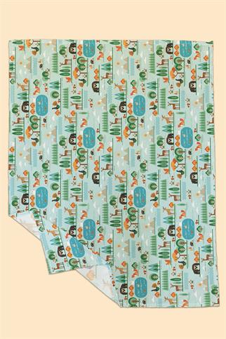 Arancione Co. Animal Garden Water Repellent, Yer/Mama Sandalyesi Altı, Aktivite, Yemek ve Oyun Örtüs