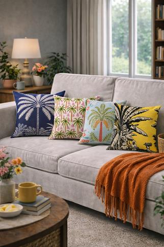 Arancione Co. Çift Tarafı Baskılı 4’lü Kırlent Kılıfı 6AOD11