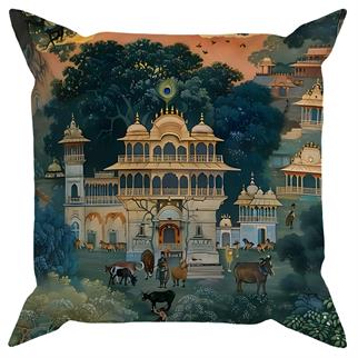 Arancione Co. Çift Tarafı Baskılı Kırlent Kılıfı 6AOD31