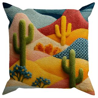 Arancione Co. Çift Tarafı Baskılı Kırlent Kılıfı 6AOD30