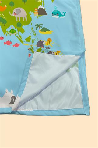 Arancione Co. World Water Repellent, Yer/Mama Sandalyesi Altı, Aktivite, Yemek ve Oyun Örtüsü