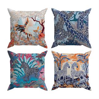 Arancione Co. Çift Tarafı Baskılı 4’lü Kırlent Kılıfı 6AOD19