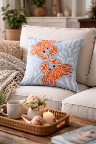 Arancione Co. Çift Tarafı Baskılı Kırlent Kılıfı 6AOD47