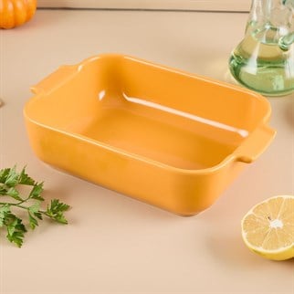 Aryıldız Elissa Dikdörtgen Fırın Kabı Sarı 25 Cm