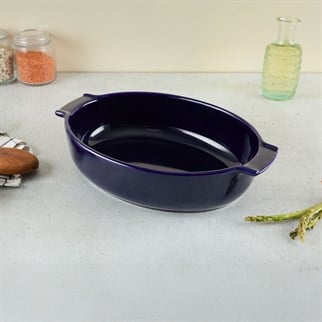 Aryıldız Elissa Oval Fırın Kabı Kobalt 40 Cm