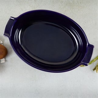 Aryıldız Elissa Oval Fırın Kabı Kobalt 31 Cm