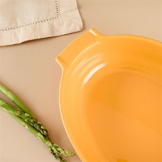 Aryıldız Elissa Oval Fırın Kabı Sarı 31 Cm