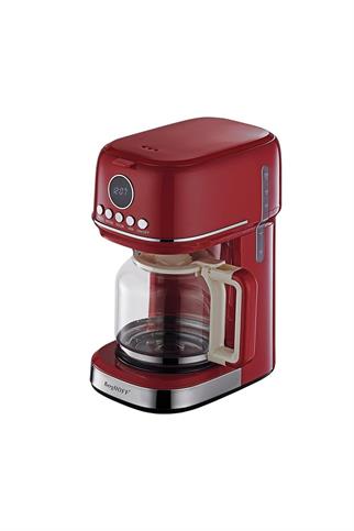 Berghoff Gem Retro 15 Bardak Kırmızı Filtre Kahve Makinesi