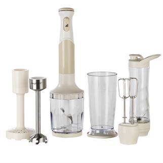 Berghoff Gem Retro Rengi El Blender Seti 1200 W Krem