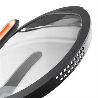 Berghoff Gem Stay Cool Kulplu Sığ Tencere Turuncu 24 Cm