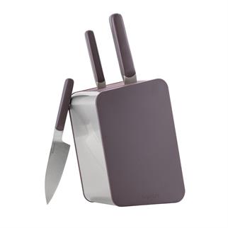 Berghoff Home Elements Dikdörtgen Bıçak Bloğu Gül Kurusu