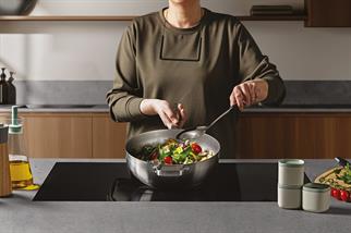 Berghoff Leo Graphite Çelik Wok Tava 28 Cm