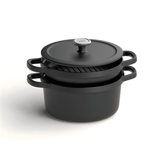 Berghoff Leo Graphite Döküm Demir Tencere 26 Cm