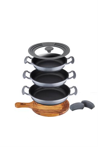 Brioni Try Cook Sahan Seti 7 Parça Gri