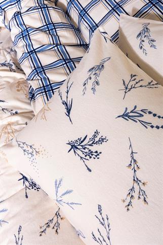 Cotton Box Flanel Nevresim Takımı Lavanid Tek Kişilik Mavi