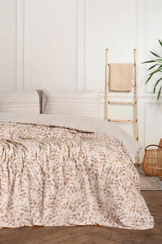 Cotton Box Flanel Nevresim Takımı Roof Çift Kişilik Yeşil