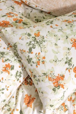 Cotton Box Flanel Nevresim Takımı Vintage Tek Kişilik Ekru