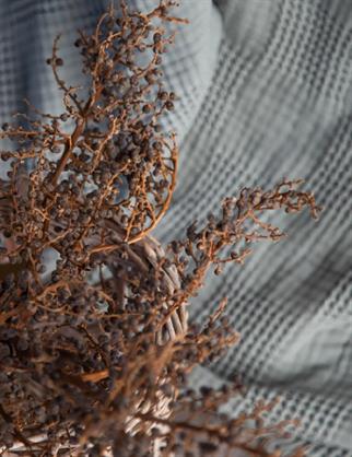 Dantela Garden Nakışlı El-İşi Kırlent & Pike Örtü Takımı Mint