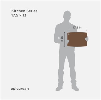 Epicurean Kesme Tahtası Kahverengi 45x33 Cm