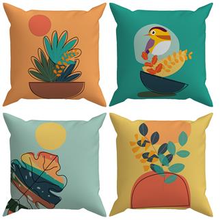 Evdek 4’lü Kırlent Kılıfı KL2