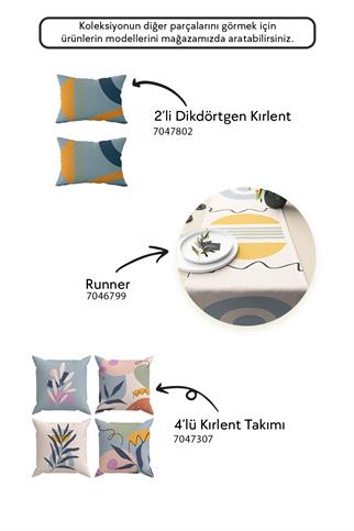 Evdek 4’lü Kırlent Kılıfı KL31