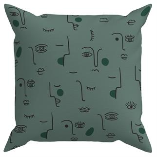 Evdek Abstract 4’lü Kırlent Kılıfı Ds10