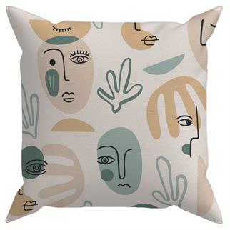 Evdek Abstract 4’lü Kırlent Kılıfı Ds10