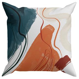 Evdek Abstract 4’lü Kırlent Kılıfı Ds4