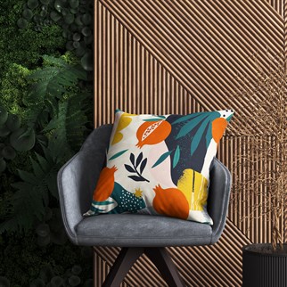 Evdek Abstract Kırlent Kılıf Ds1