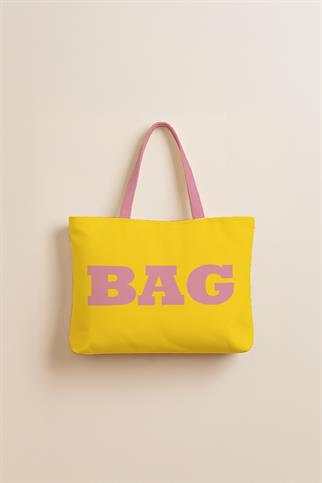 Evdek Bag Plaj Havlulu Plaj Çantası 35x40 Cm