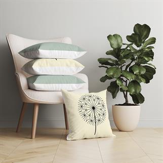 Evdek Botanical 4lü Kırlent Kılıf Ds34