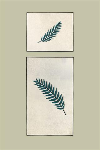 Evdek Branch 2li Banyo Paspas Takım