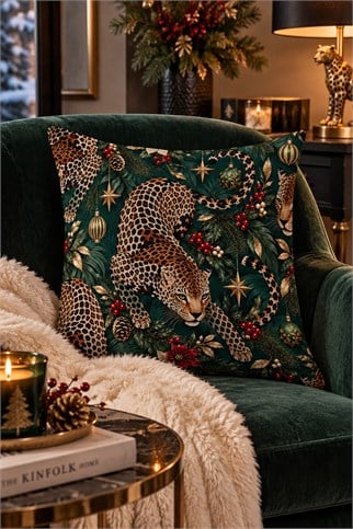 Evdek Christmas Çift Tarafı Baskılı Kırlent Kılıfı 6ECHD27