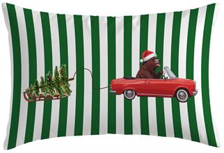 Evdek Christmas Çift Taraflı Dikdörtgen Kılıfı Ds8