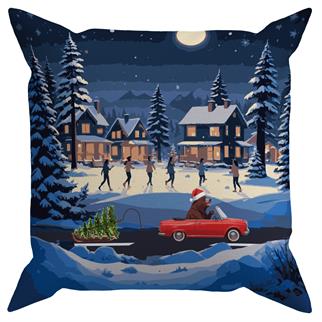 Evdek Christmas Kırlent Kılıfı Ds11